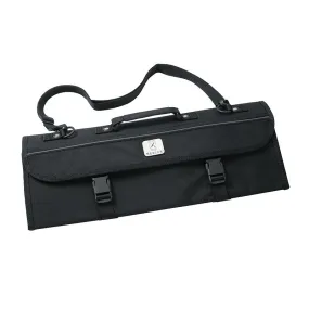 10 Pocket Black Knife Bag