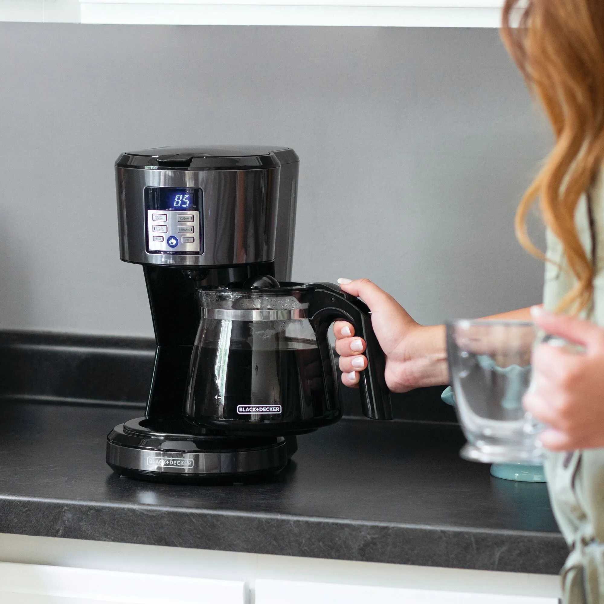 12-Cup Coffeemaker, Programmable, Exclusive VORTEX™ Technology