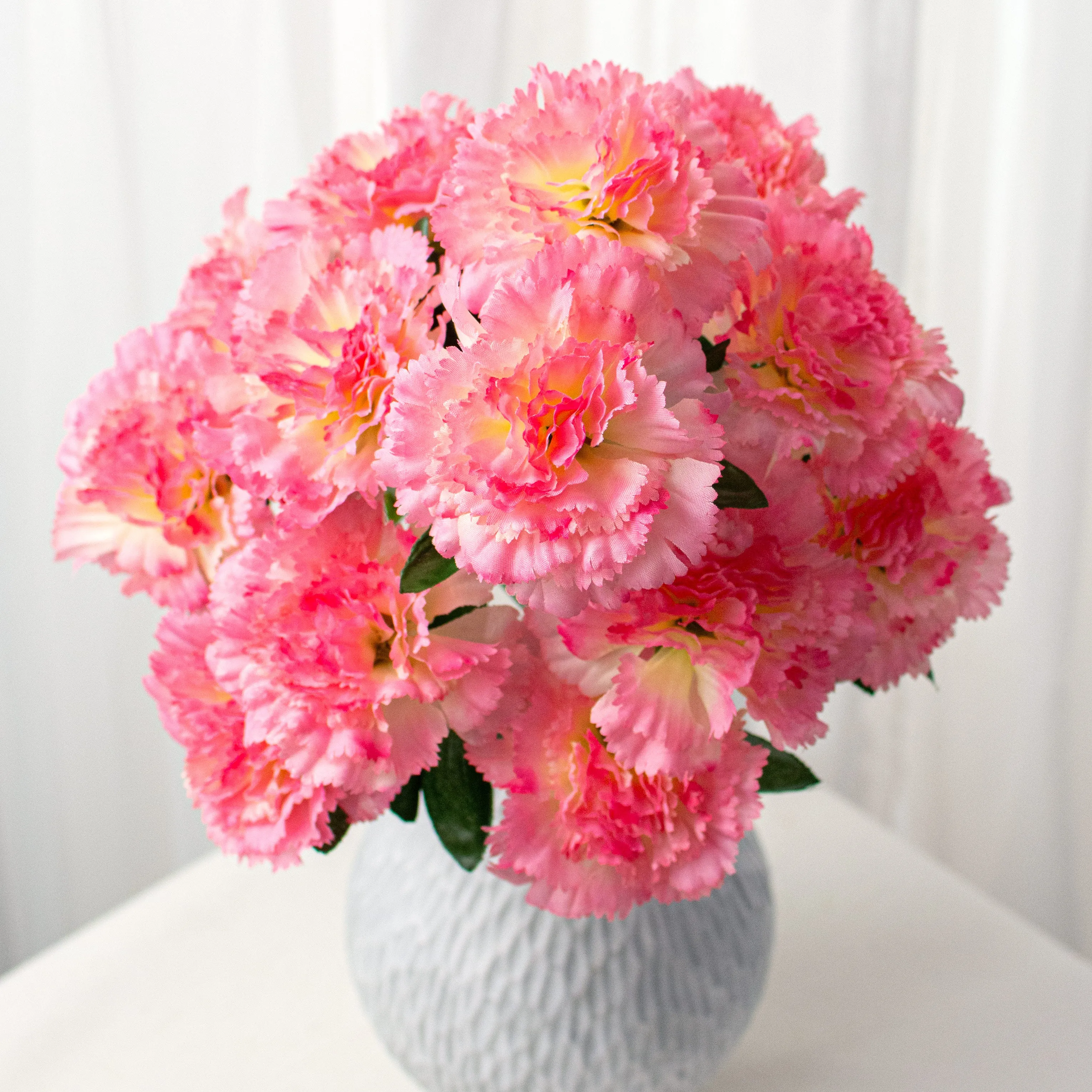 17" Colorfast Carnation Bush: Pink