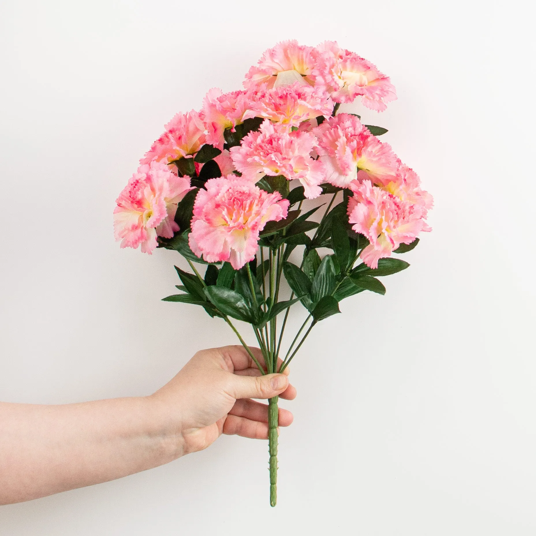 17" Colorfast Carnation Bush: Pink