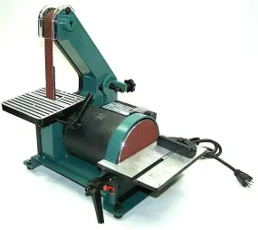 1" X 30" Belt Sander 5" Disc Sander 3450 RPM Top Bench Table Sanding Polishing