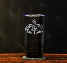 3 Brave Rifles Tumbler