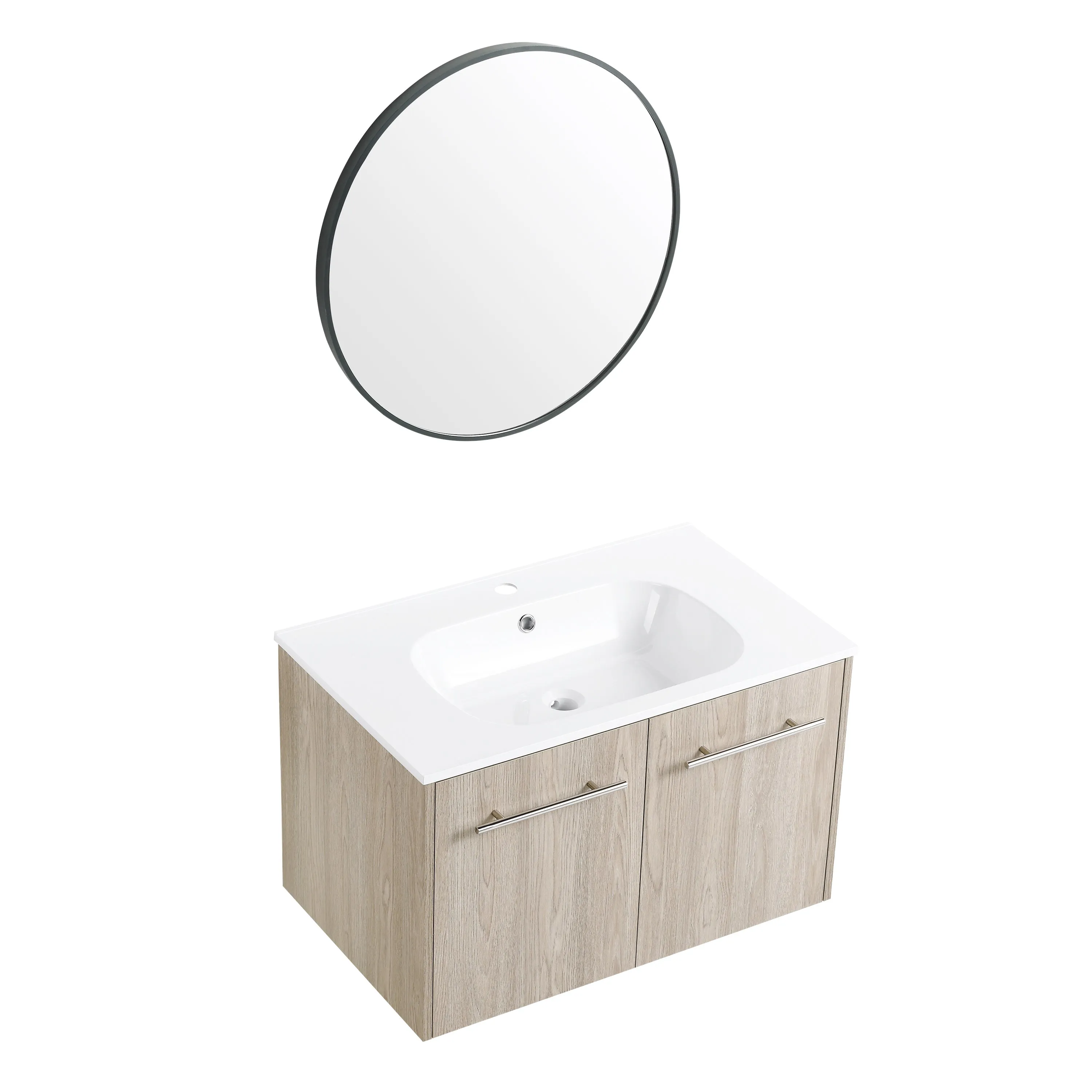 30 Inch Wall Mounted Bathroom Vanity