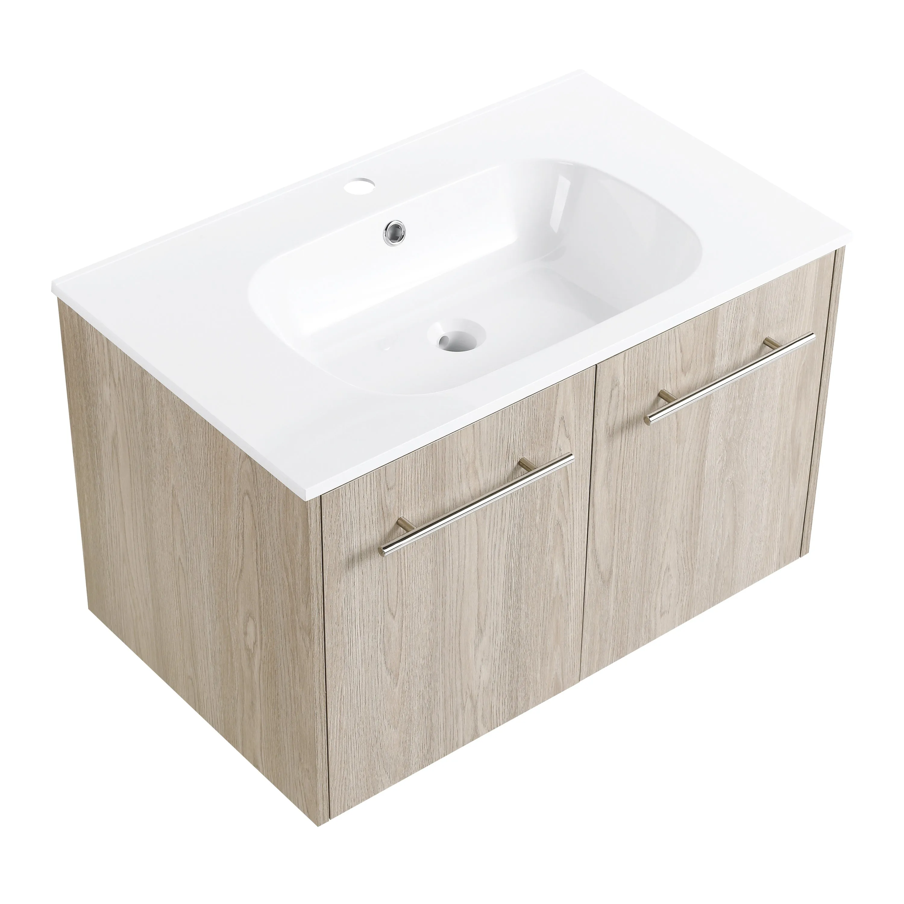 30 Inch Wall Mounted Bathroom Vanity