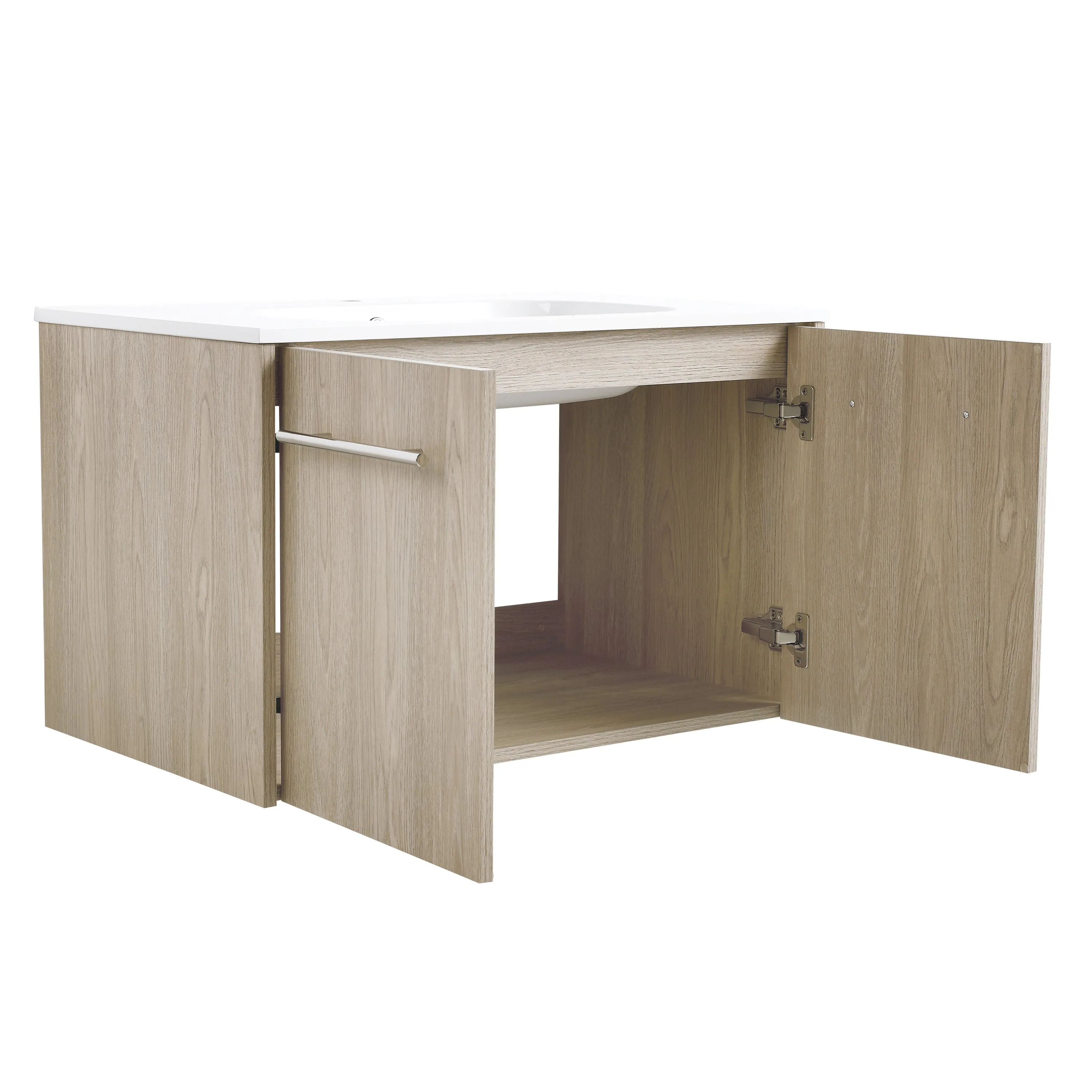 30 Inch Wall Mounted Bathroom Vanity