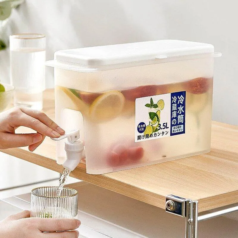 3.5L Fridge Cold Water Juice Dispenser