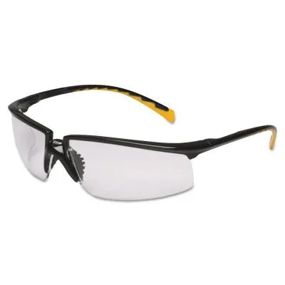 3M™ Privo Safety Eyewear, Indoor/Outdoor Mirror Lens, Polycarbonate, Black Frame, 12264-00000-20