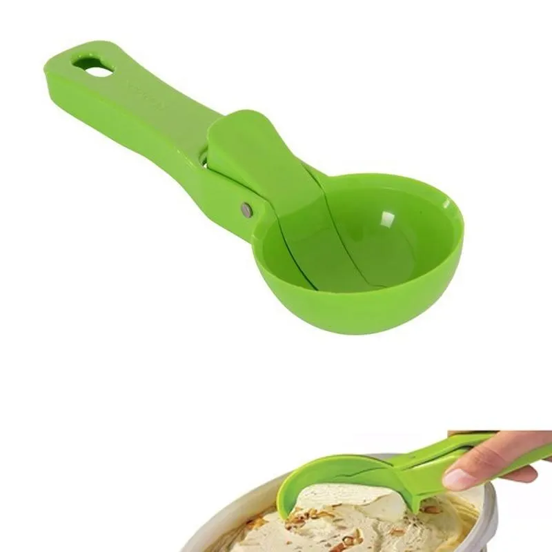 625 Plastic Ice Cream Scoop, 1 pc, Green