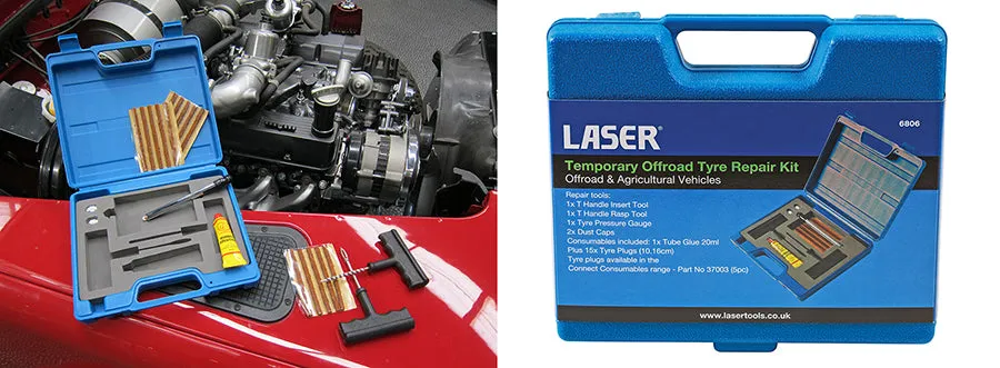 6806 Laser Temporary Off-Road Tyre Repair Kit