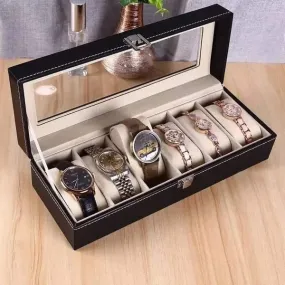 6Slots Watch Organizer/storage box