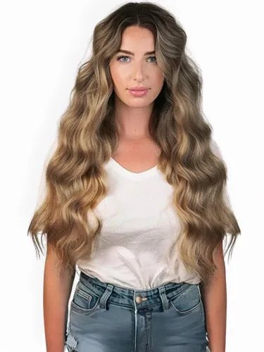 #8 Ash Brown｜Luxury, Russian-Mongolian, Tape Extensions