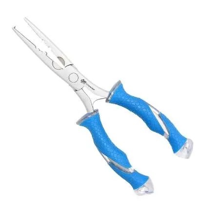 8” Titanium Bonded Stainless Steel Freshwater Plier with Ring Splitter - Cuda