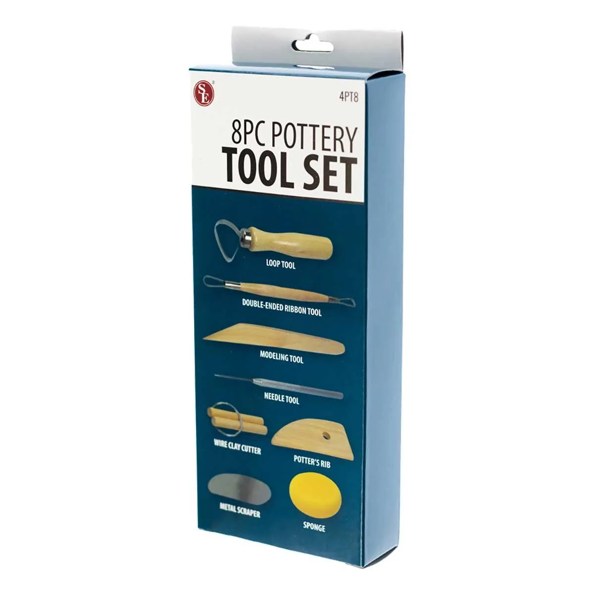 8pc Pottery Tool Set