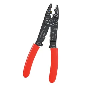 8" Multi-Purpose Wire Stripper/Cutter and Crimping Tool, 10-22 AWG