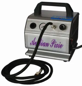 AIRCRAFT AIRBRUSH COMP 1/6 HP  W/HOSE & FILTER SINGLE OUTLET (AS176) SG COMP09