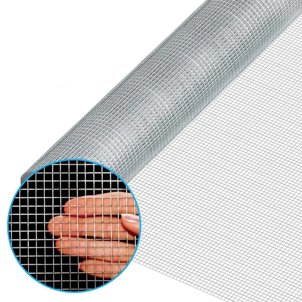 Amagabeli 36inx50ft Hardware Cloth 1/4inch 23 Gauge Galvanized Chicken Wire JW002