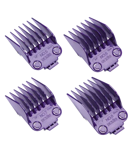 ANDIS® MASTER MAGNETIC COMB 4 PIECE SET - LARGE