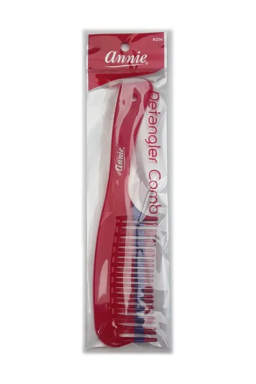 Annie #214 Detangler Comb Two Tone