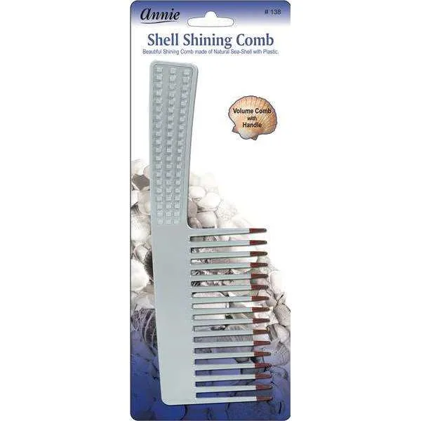 Annie Shell Shining Combs Volume Asst Color