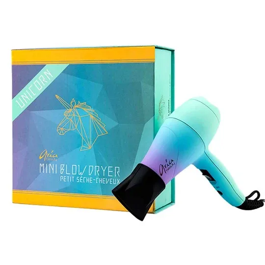 Aria Beauty Unicorn Mini Blow Dryer & Hair Diffuser