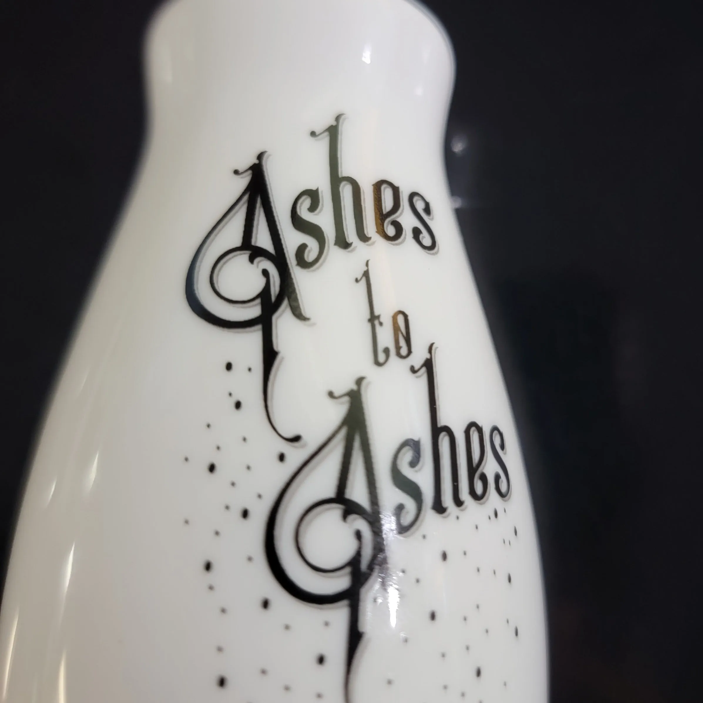 Ashes to Ashes/Dust to Dust Salt & Pepper Shakers