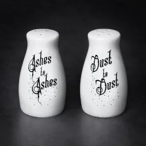 Ashes to Ashes/Dust to Dust Salt & Pepper Shakers