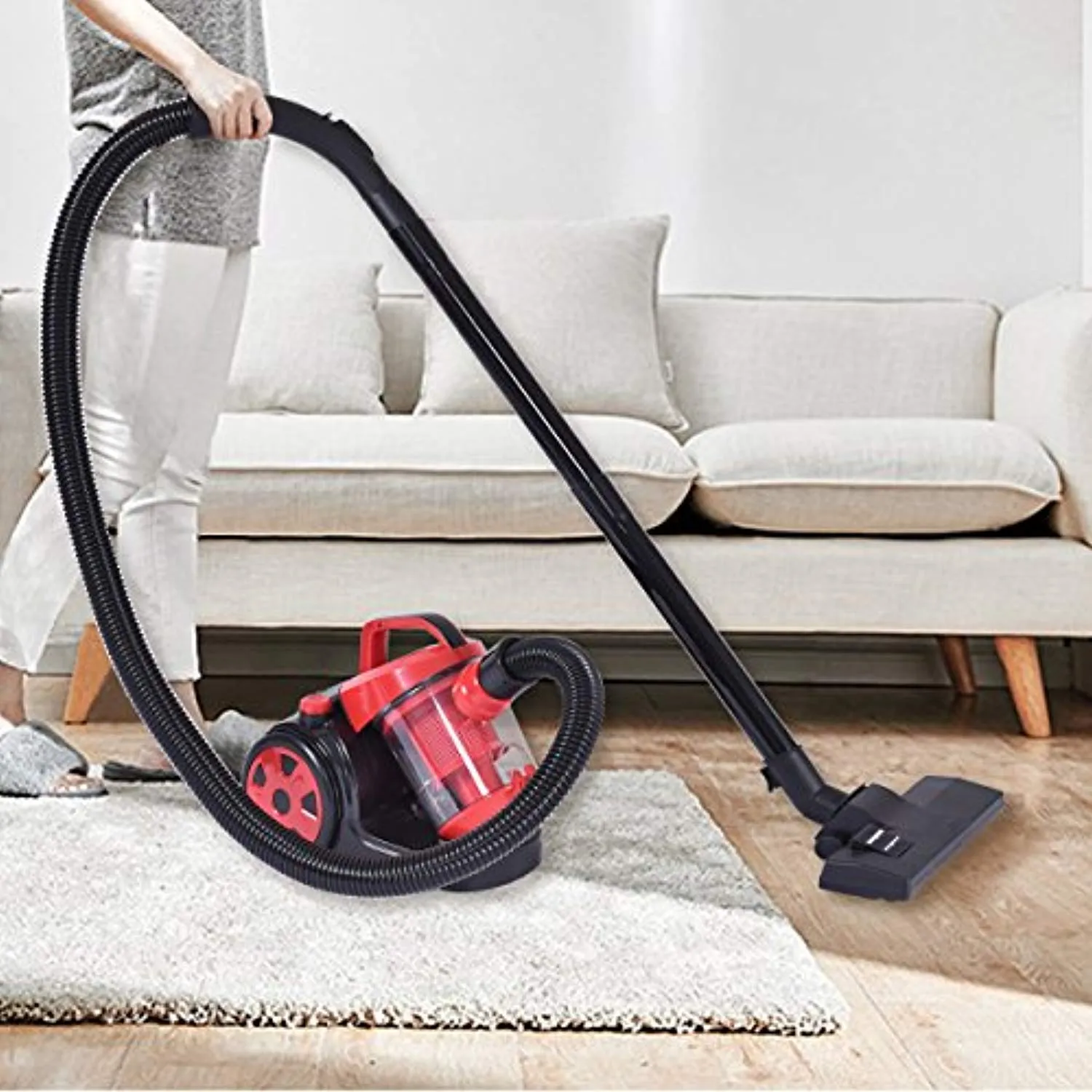 Bagless Canister Cyclonic Vacuum Cleaner