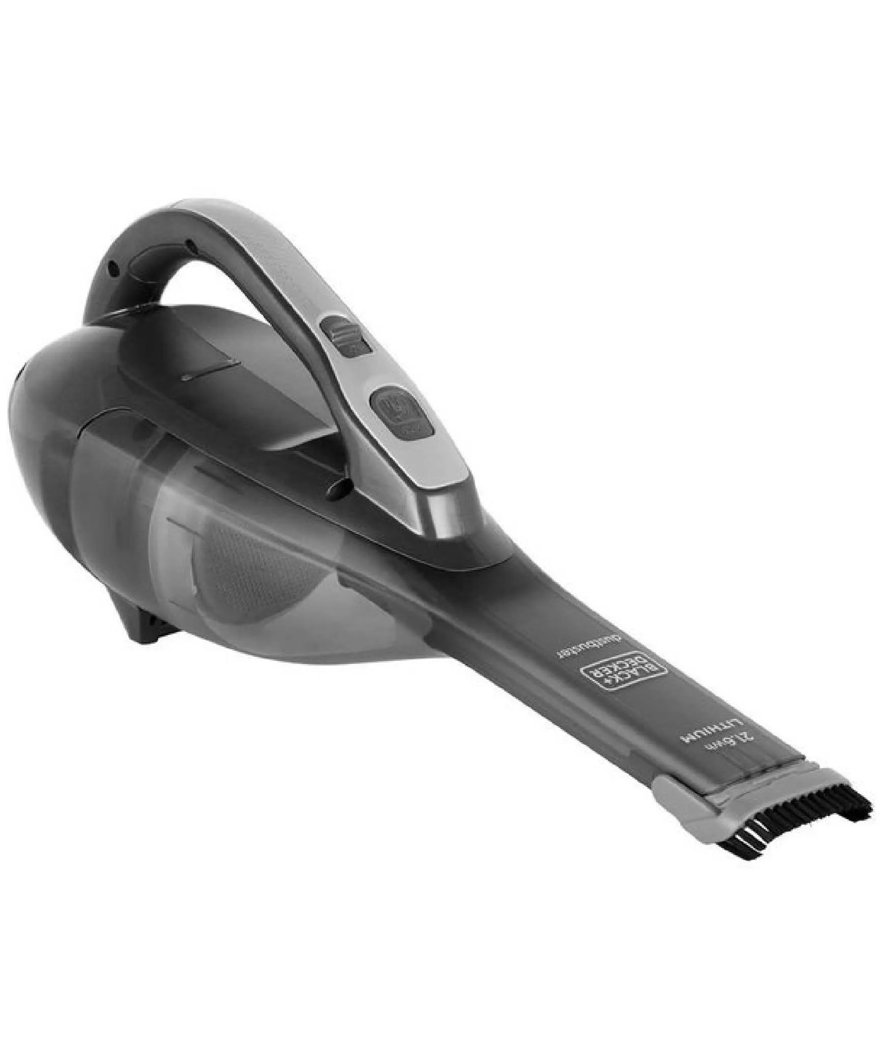 Black Decker, 21.6 Wh Lithium-Ion Cordless Dustbuster Grey Vacuum Cleaner, DVA320J