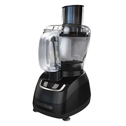 BLACK DECKER FP1600B 8-Cup Food Processor, Black