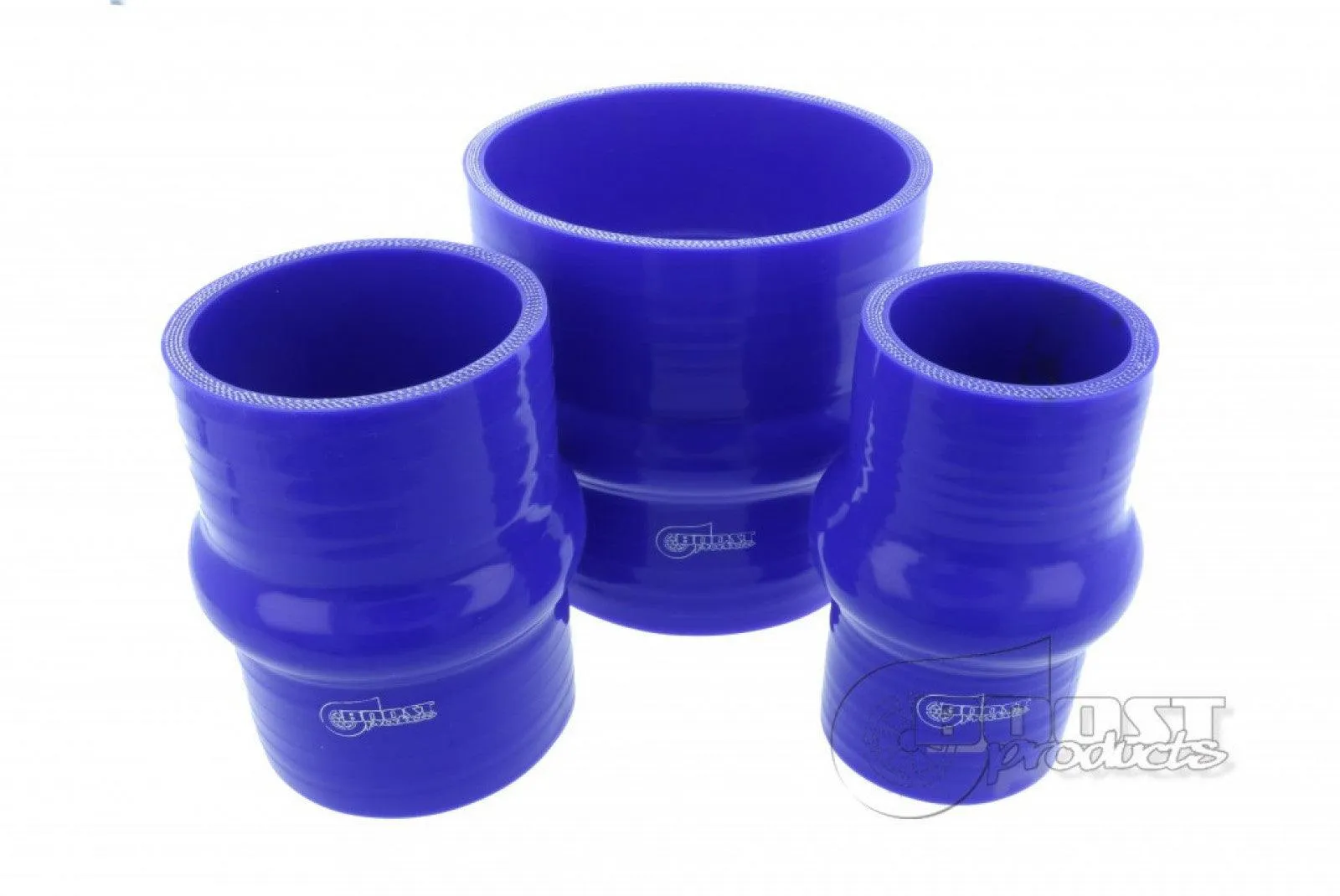 BOOST Products Silicone Coupler with Single Hump, 45mm (1-3/4') ID, Blue