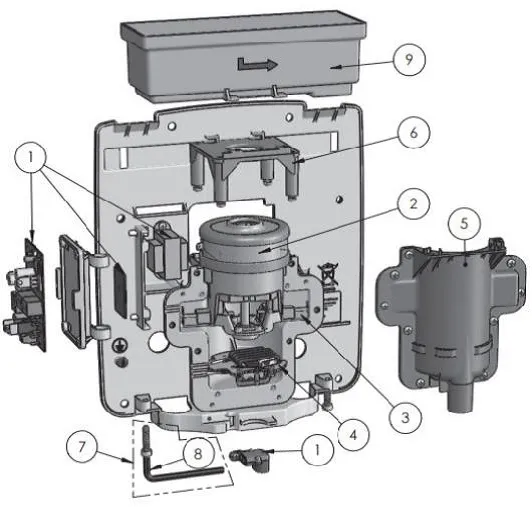 Bradley Part # P15-498 Motor