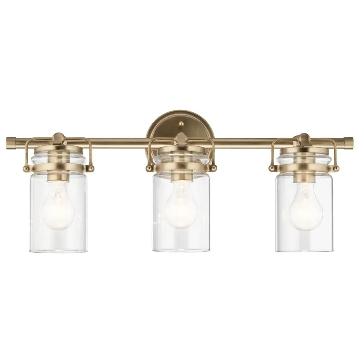 Brinley 24 in. 3 Lights Vanity Light Champagne Bronze finish