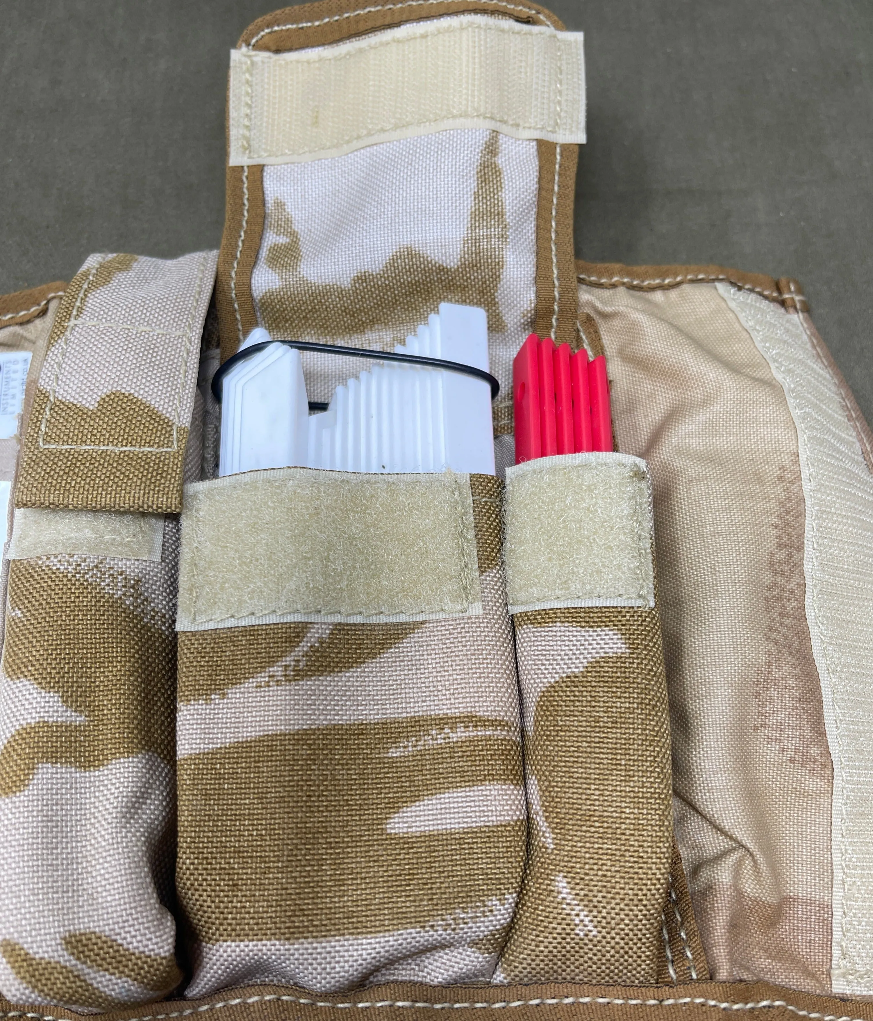 British Army Personal Mine Extraction Kit PMEK Desert DPM Pouch