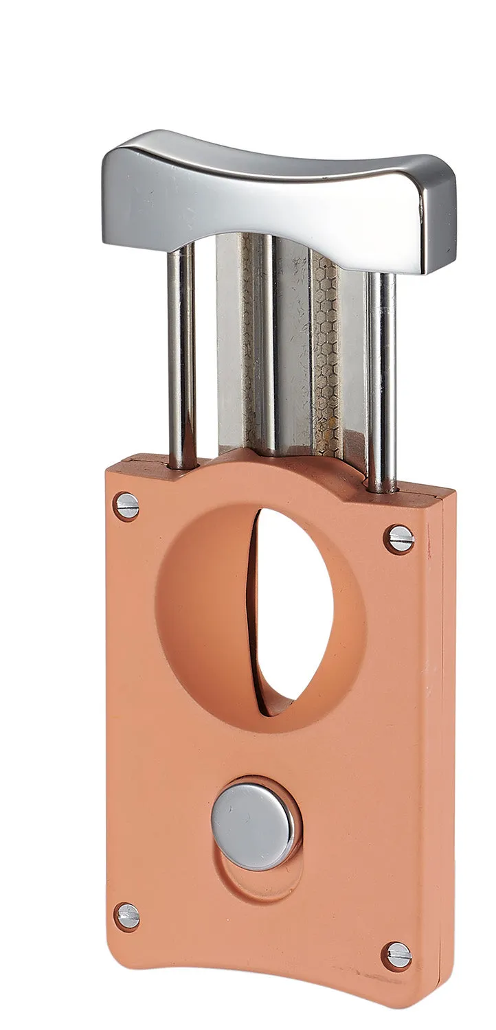 Caseti Wedge V Cigar Cutter - Salmon