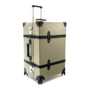 Centenary · XL Trunk - 4 Wheels | Olive/Black/Chrome