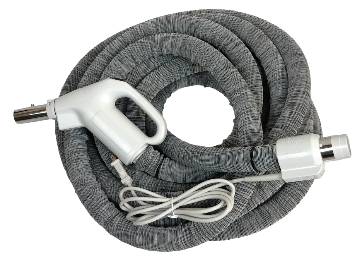 Central Vacuum 35 Foot Hose Accessory Kit Featuring Sebo ET-1 Carpet Power Head