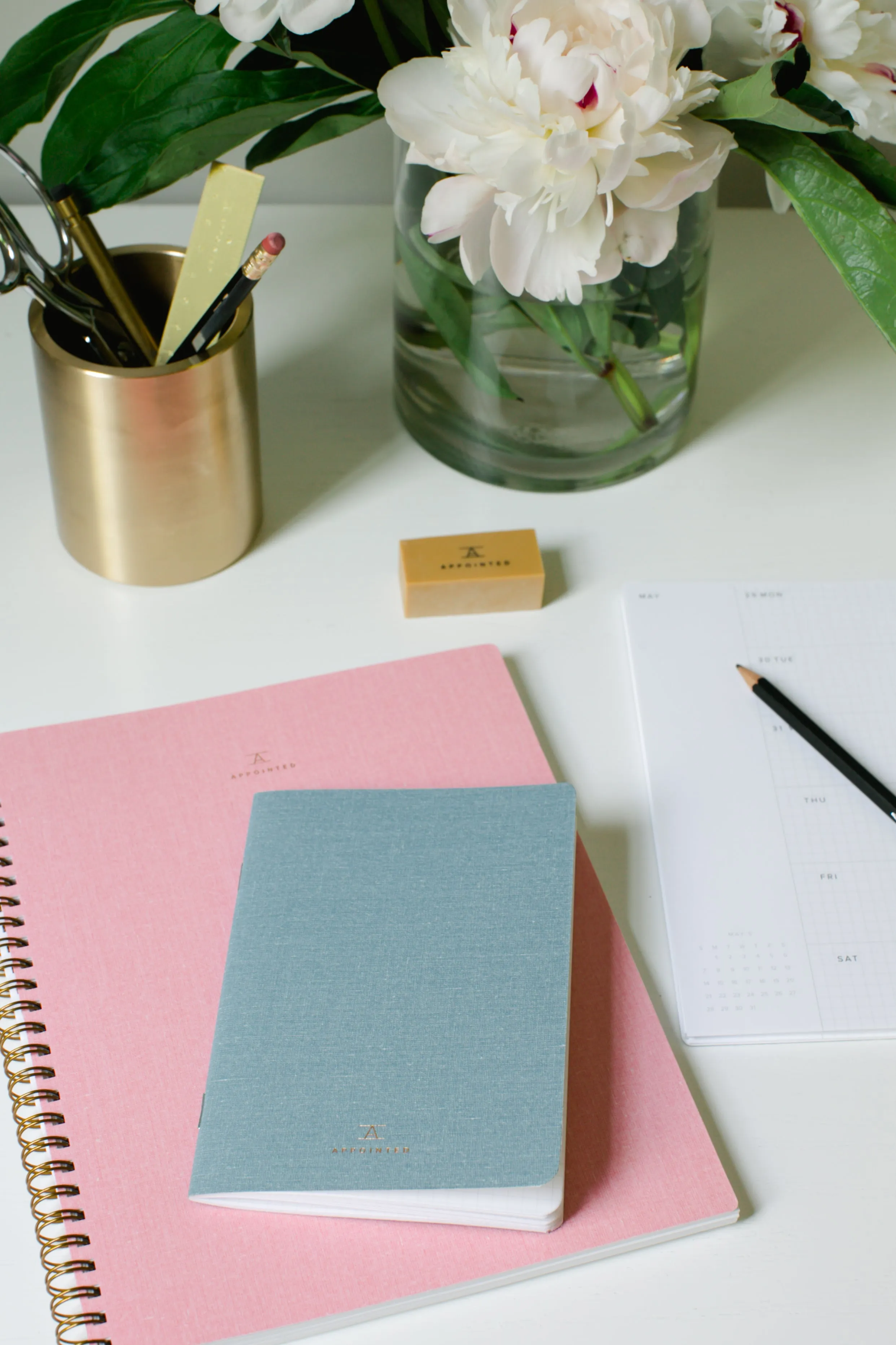 Charcoal Grey Spiral Notebook