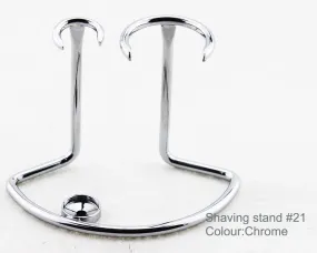 Chrome Razor & Brush Stand #21