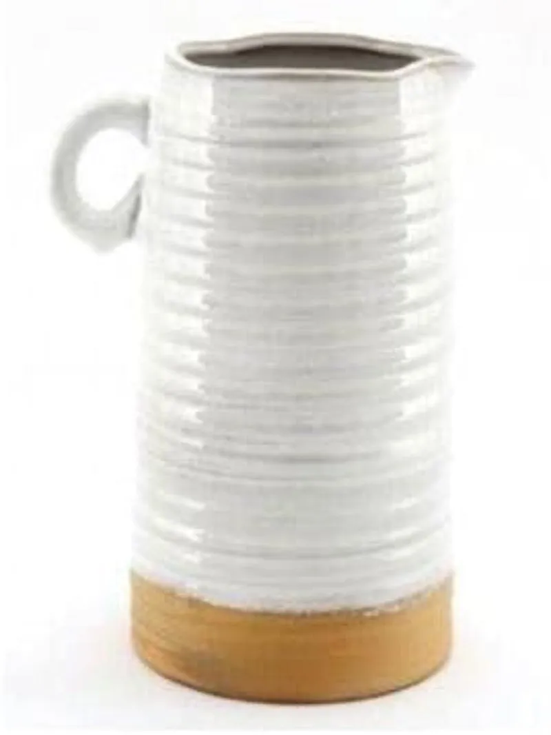 Classic Two Tone Ceramic Jug