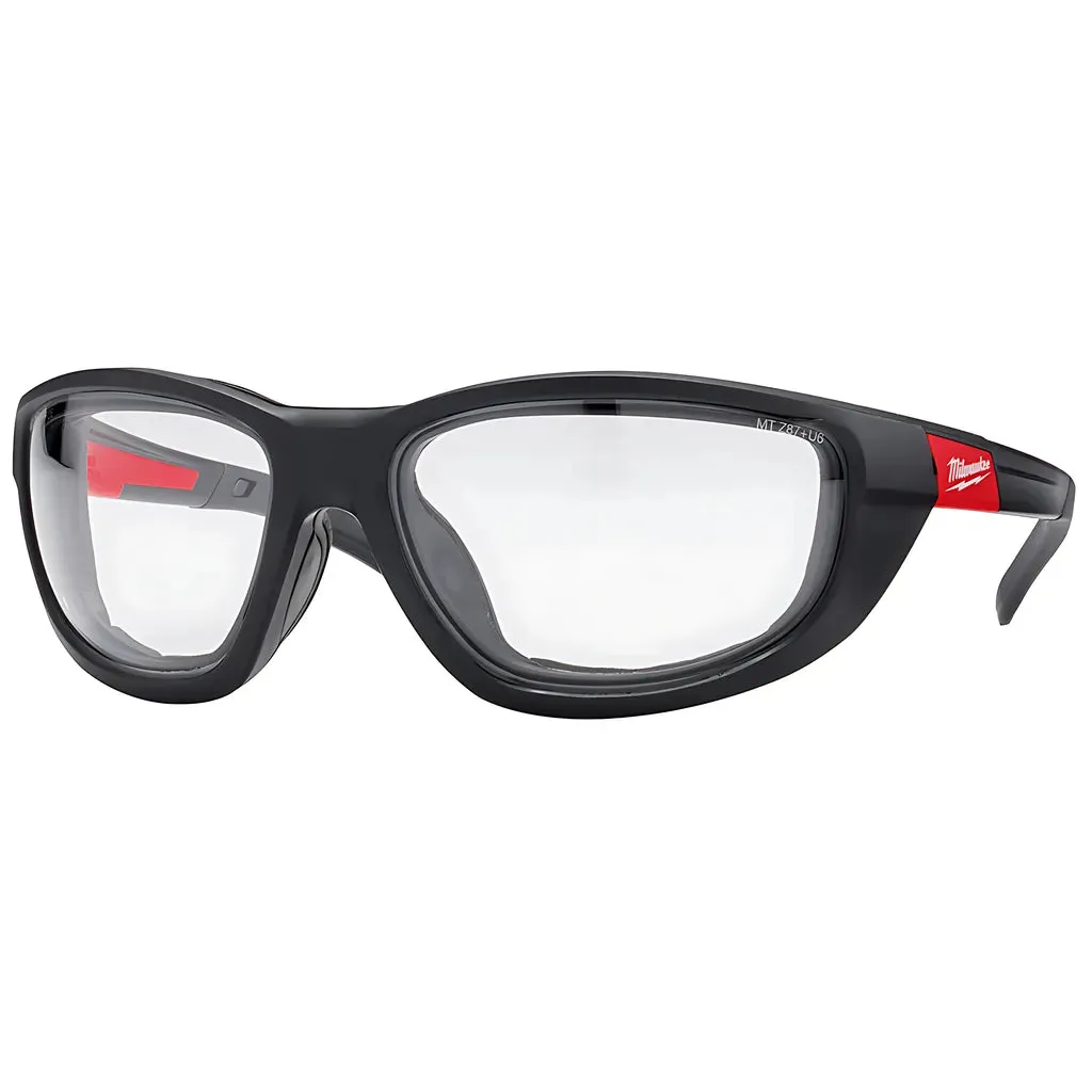 Clear High Performance Safety Glasses with Gasket