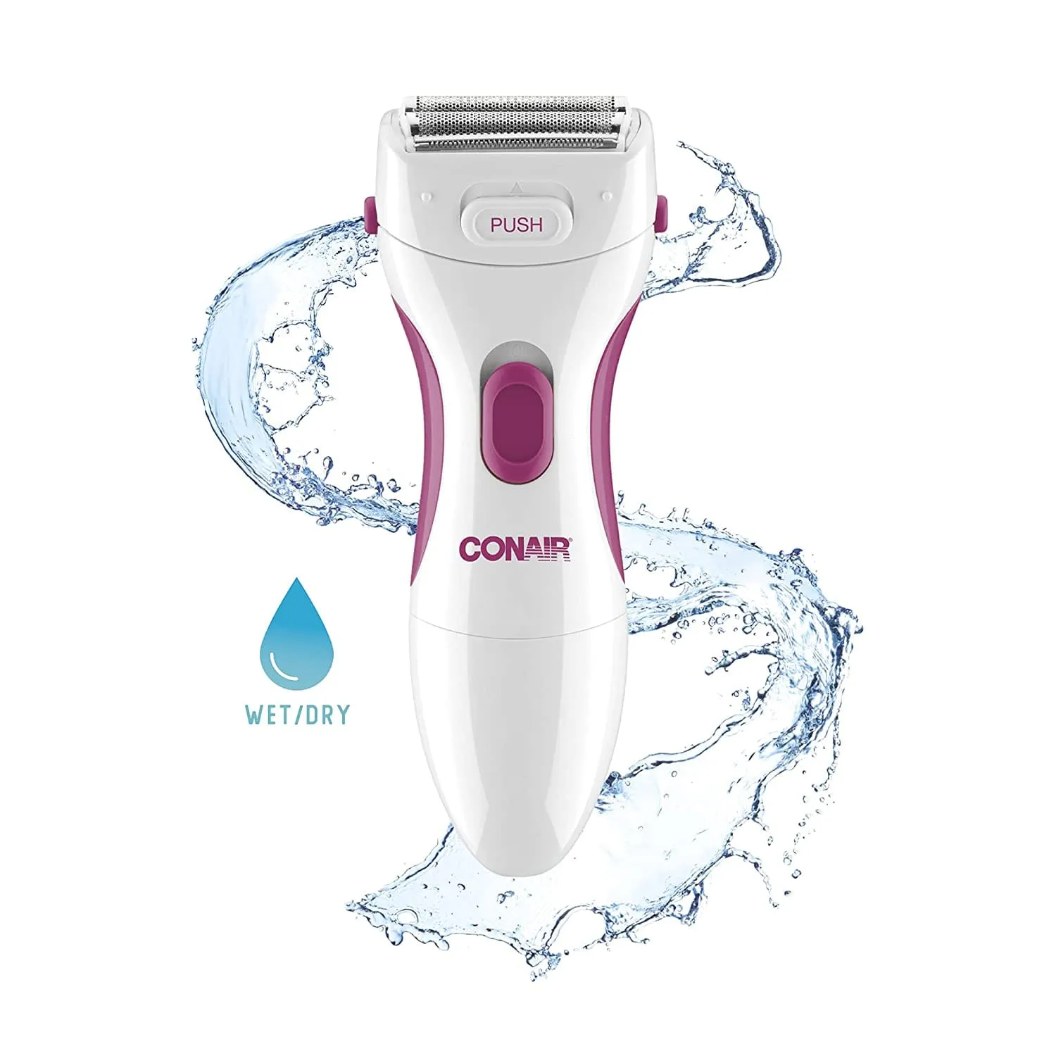 Conair Ladies Cordless Twin Foil Shaver with Pop-Up Trimmer - LWD1RN