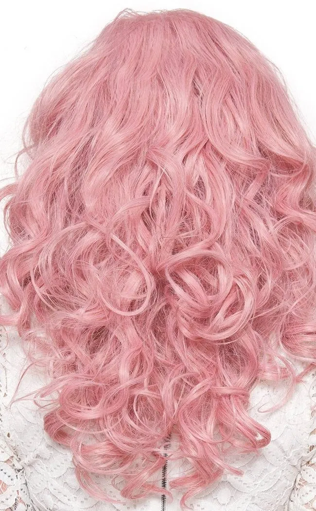 Cosplay 22" Milkshake Pink Lace Front Wig