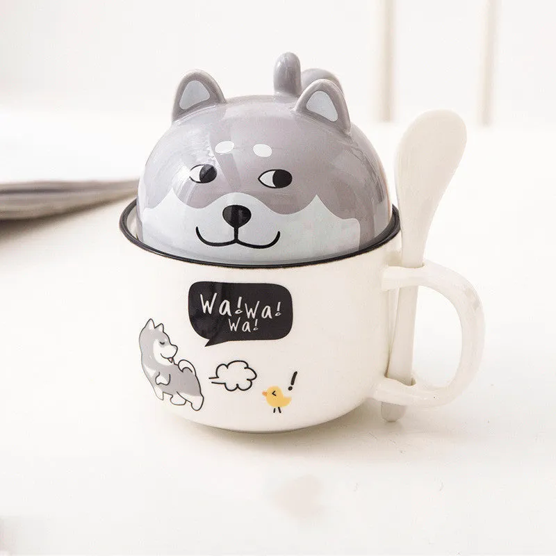 Cute  large capacity coffee mug