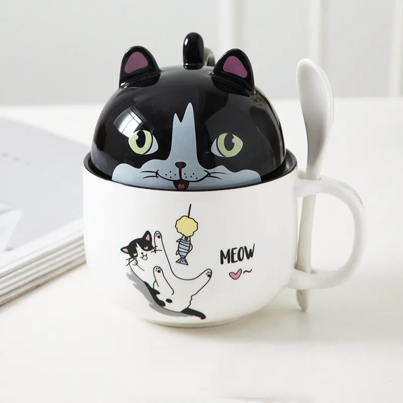 Cute  large capacity coffee mug