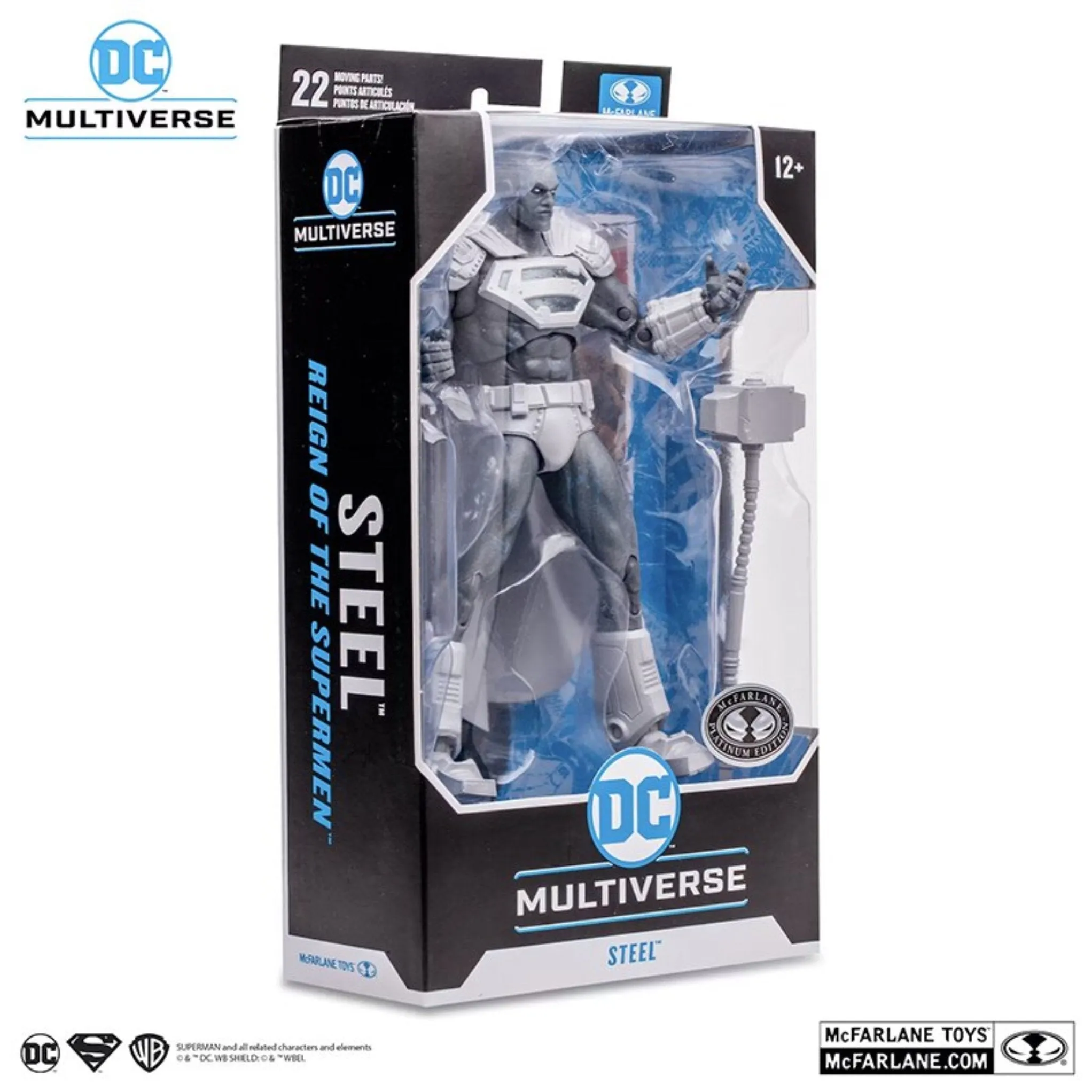 DC Multiverse Platinum Edition Steel (Reign of Superman)