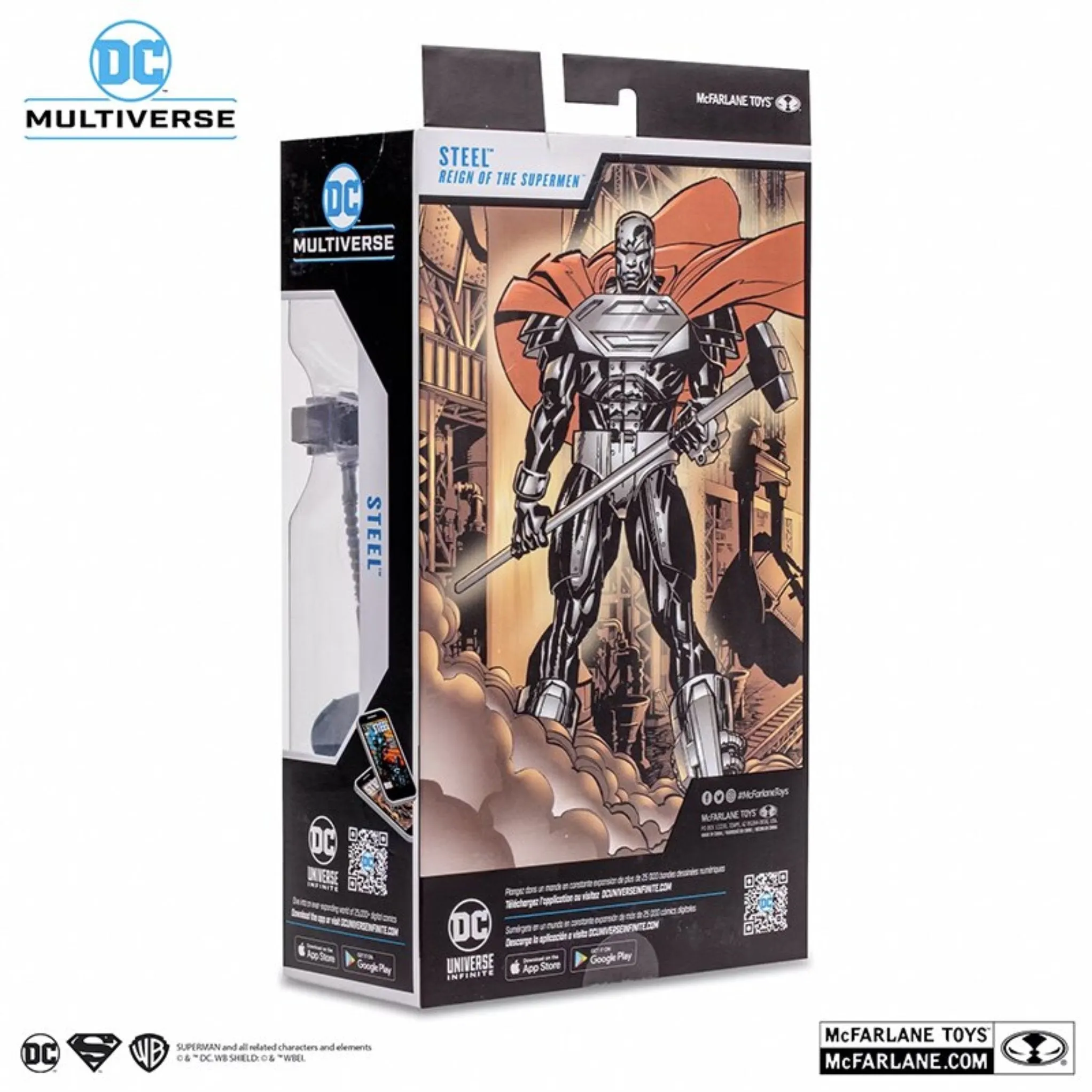 DC Multiverse Platinum Edition Steel (Reign of Superman)