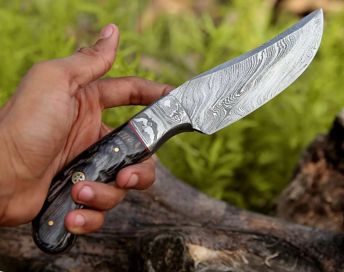 Draco Hunting Knife with Pakkawood Handle