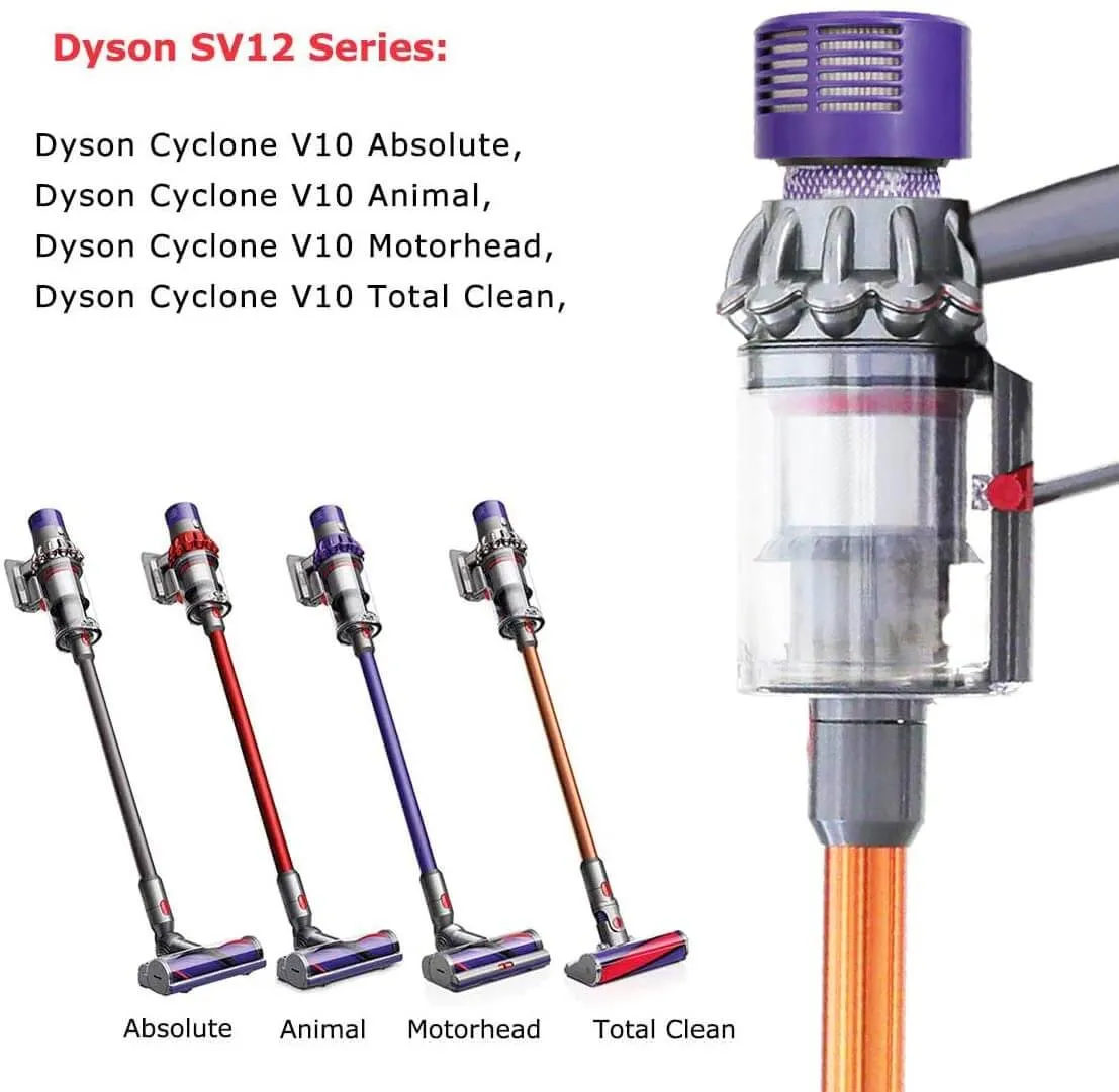 Dyson Filter V10 SV12 Vacuum Cleaner Replacement