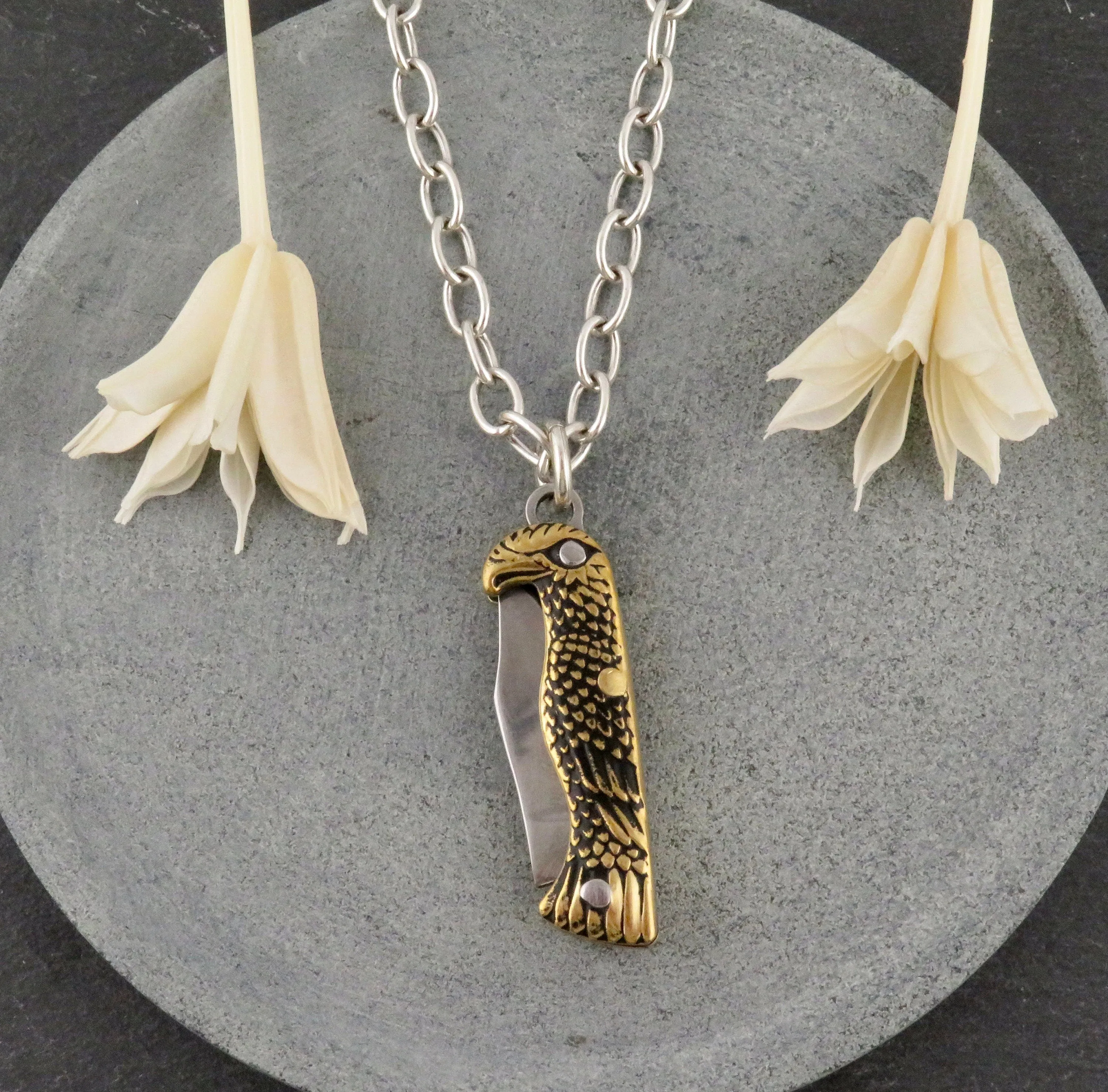 Eagle Mini Knife Necklace