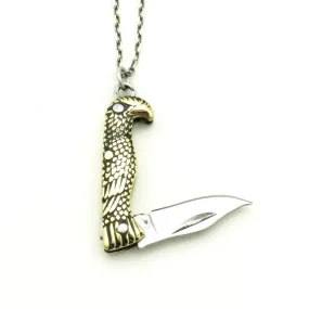 Eagle Mini Knife Necklace